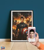 Customized Captain USA  – Turn Yourself Into a Superhero - Image 3